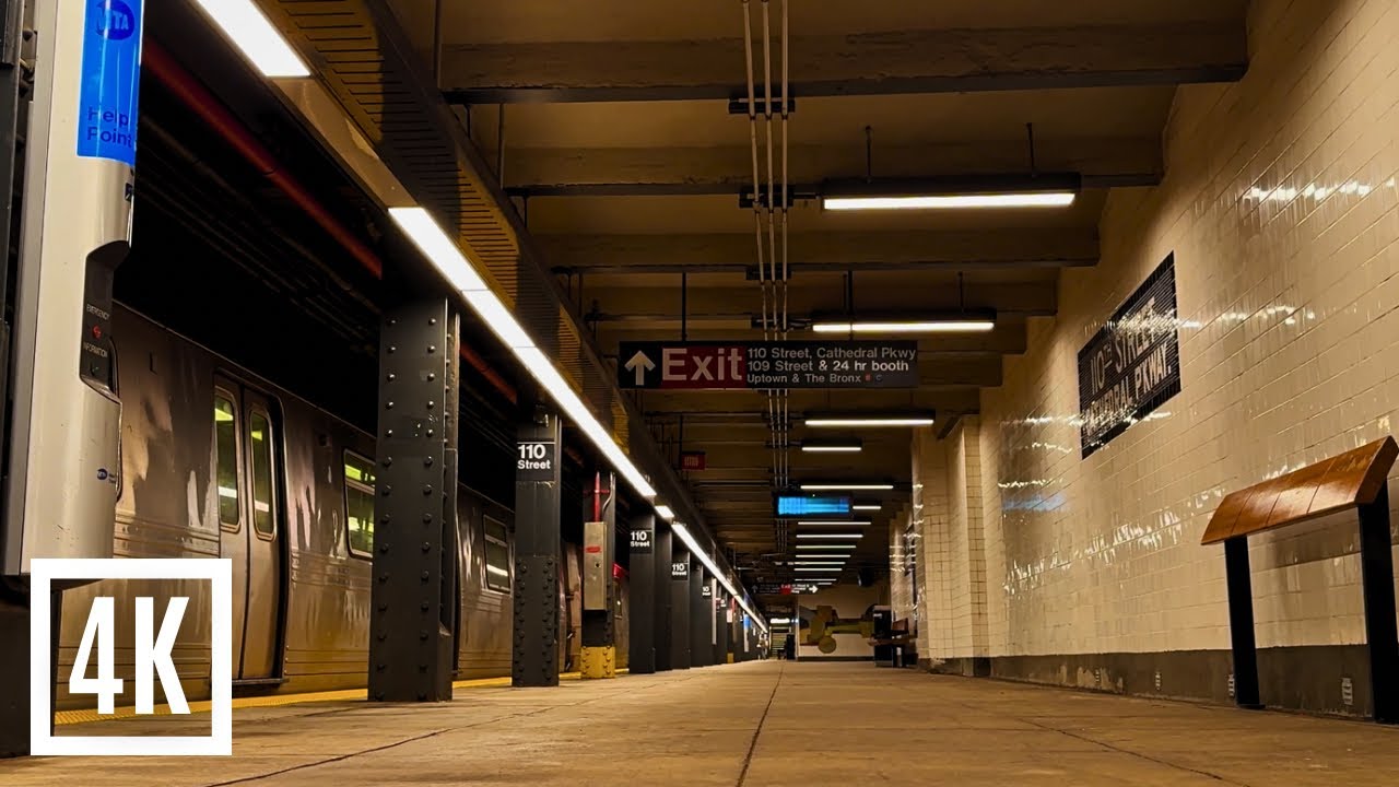 Subway station 4K | Ambient Sound
