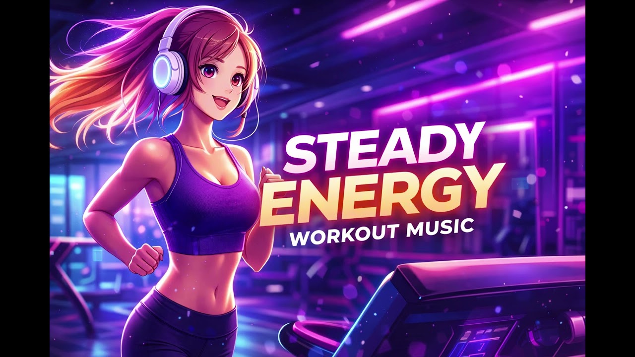 Vocal Workout Music for Training & Cardio | Steady Energy (45 Min)