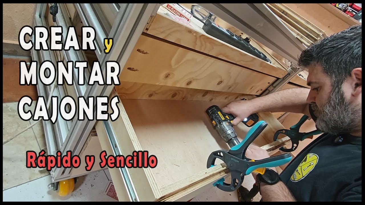 EL SECRETO de los CAJONES 🛠️: Cómo Hacerlos y Colocarlos (Tapa Exterior y al Ras)