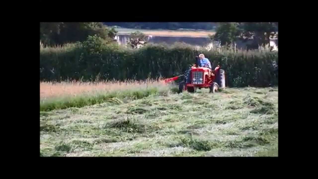 Dad Mowing Hay 16 6 2014