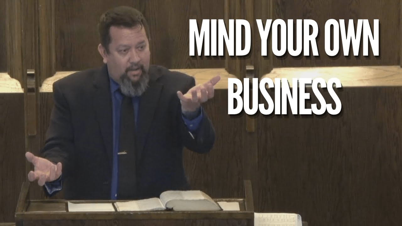 Mind Your Own Business | Brother Ralph Zimmer