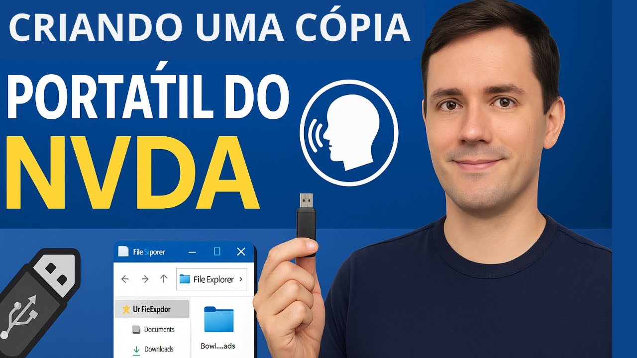 CRIANDO UMA CÓPIA PORTÁTIL DO NVDA – PASSO A PASSO COMPLETO