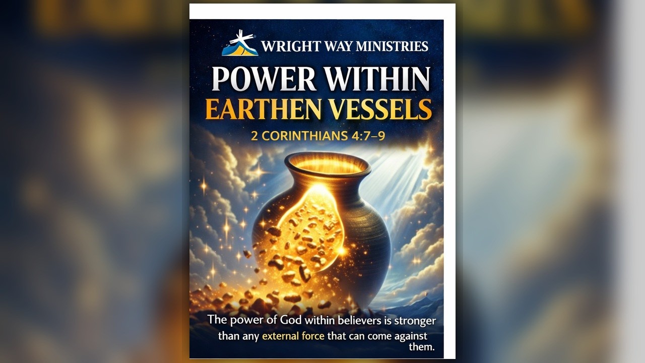 Power Within Earthen Vessels, Hard Pressed on Every Side—But Still Standing, Rev Glen Wright