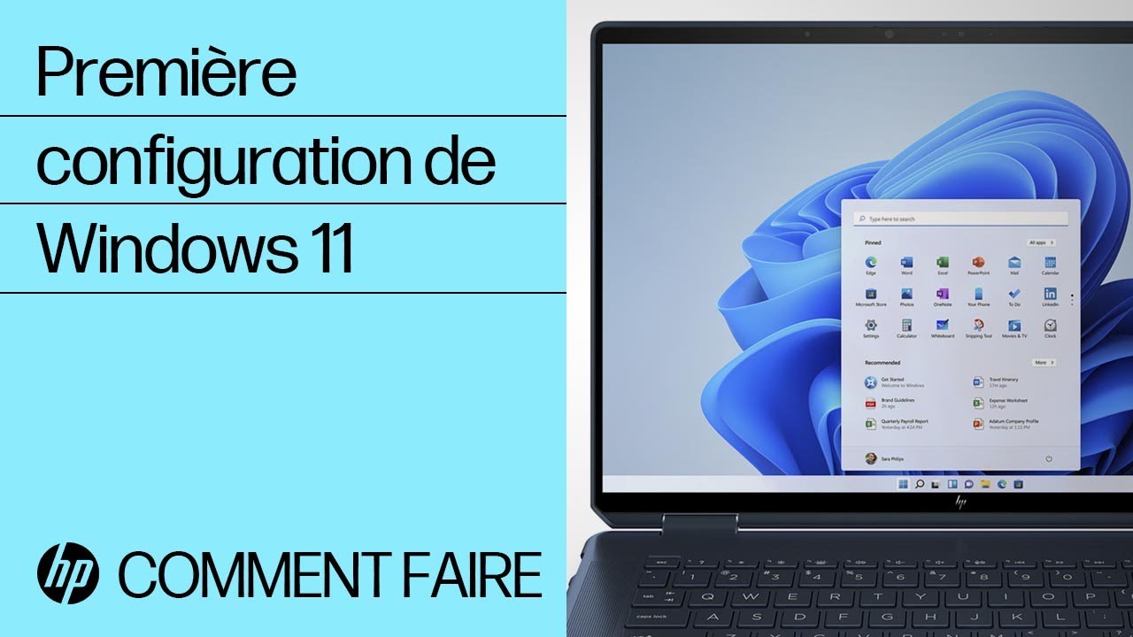 Première configuration de Windows 11 | HP Support