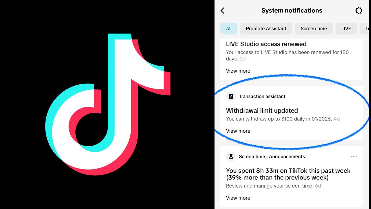 How TikTok Withdrawal Works|Daily Withdrawal Limit Explained (Step-by-Step)