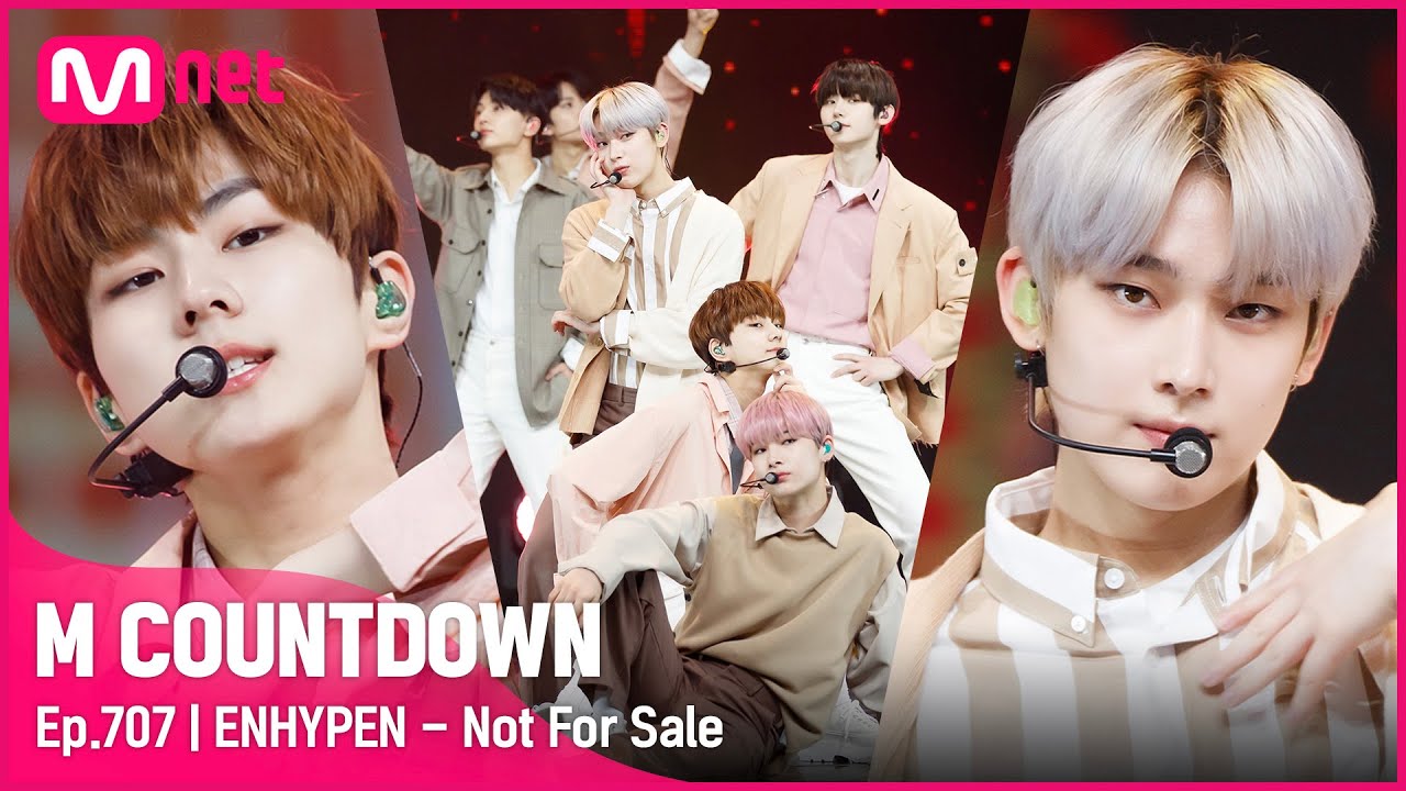 [ENHYPEN - Not For Sale] Comeback Stage |#엠카운트다운 | M COUNTDOWN EP.707 | Mnet 210429 방송
