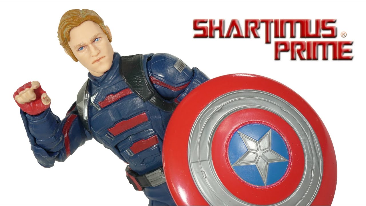 Marvel Legends John Walker Captain America Walmart Exclusive Disney+ Series Hasbro Figure Review