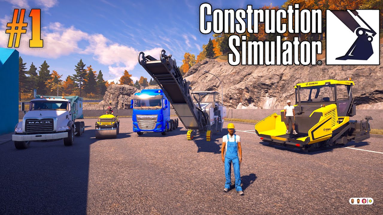 ¡LLEGA EL NUEVO CONSTRUCION SIMULATOR! | ARREGLO A CARRETERA #1