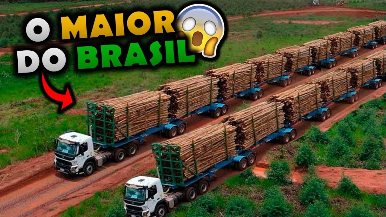 CONHE&Ccedil;A O MAIOR CAMINH&Atilde;O DO BRASIL O INCR&Iacute;VEL HEXATREM!