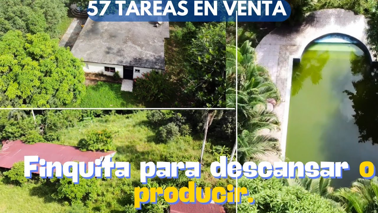 Finquita de 57 tareas en República Dominicana