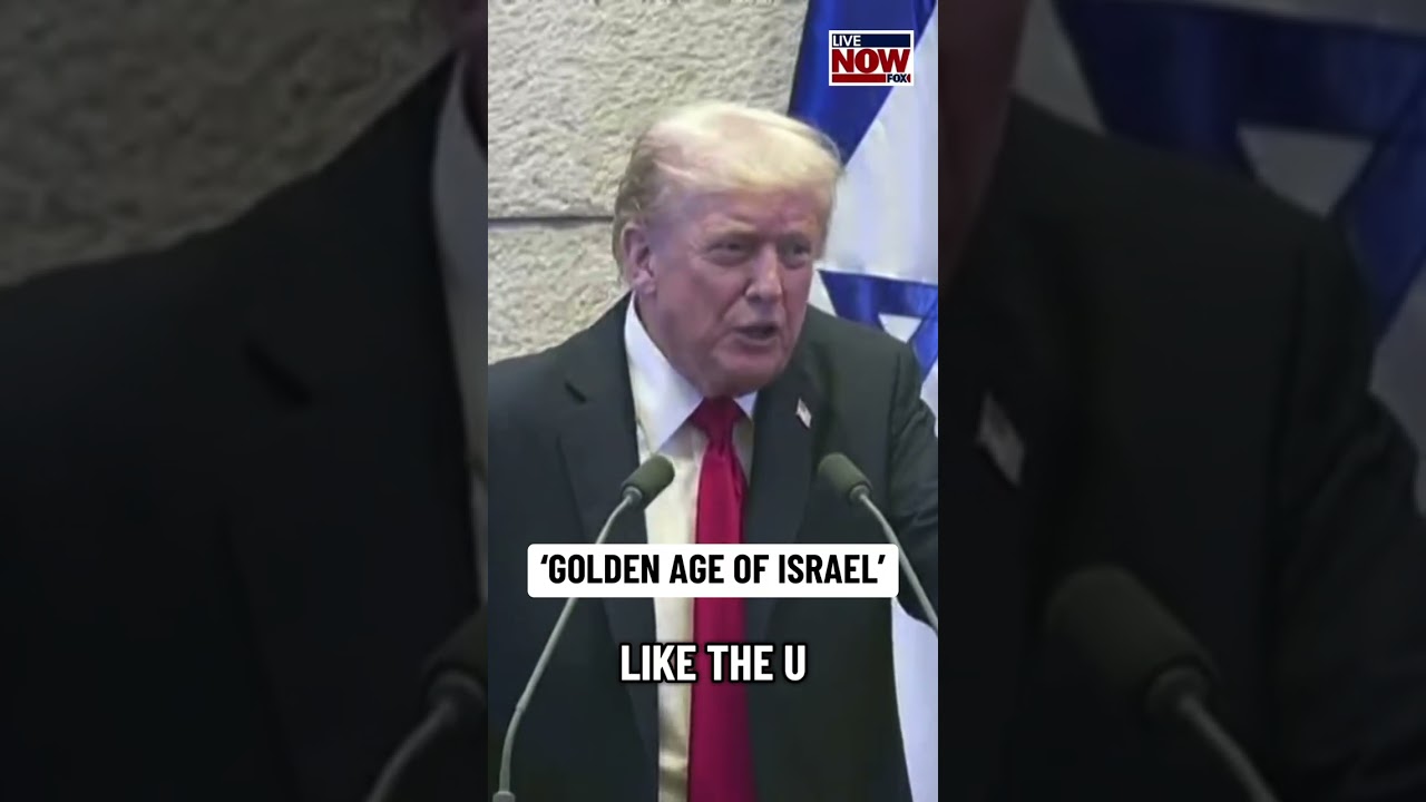 Trump heralds 'golden age of Israel' during Knesset speech | LiveNOW from FOX