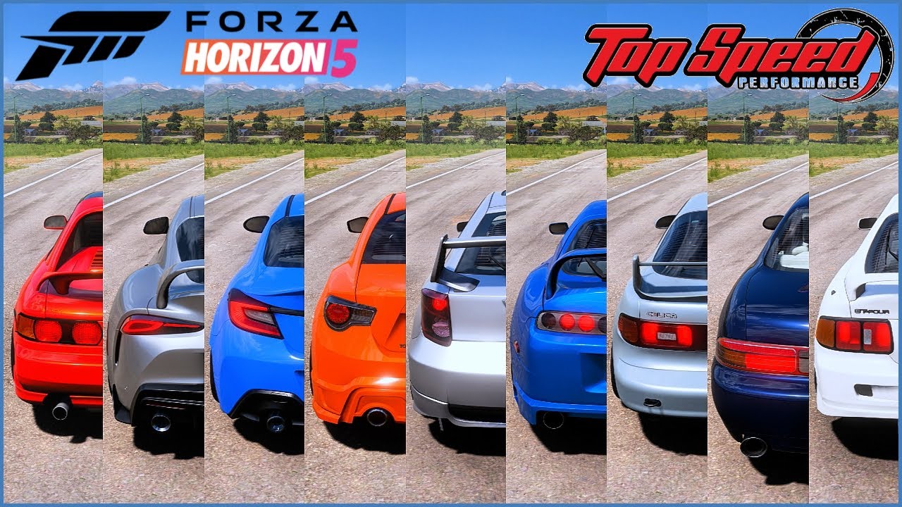 Top 13 Fastest Toyota Cars in Forza Horizon 5 | Speed Test