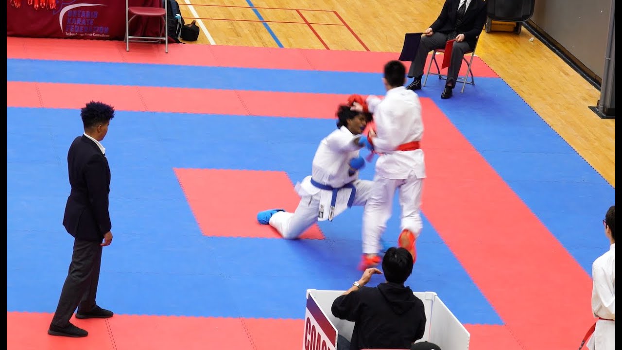 Jithu ON Provincial U18 -68Kg - Jan 2026 - Markham - Match 1