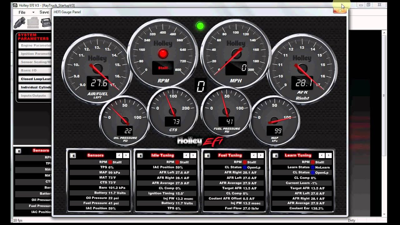 Holley EFI: How to Make a System Log (SL) and No Start Diagnostics