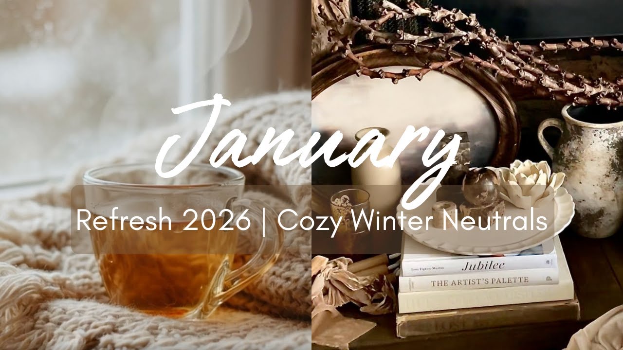 January Refresh 2026  Cozy Winter Neutrals Sneak Peek
