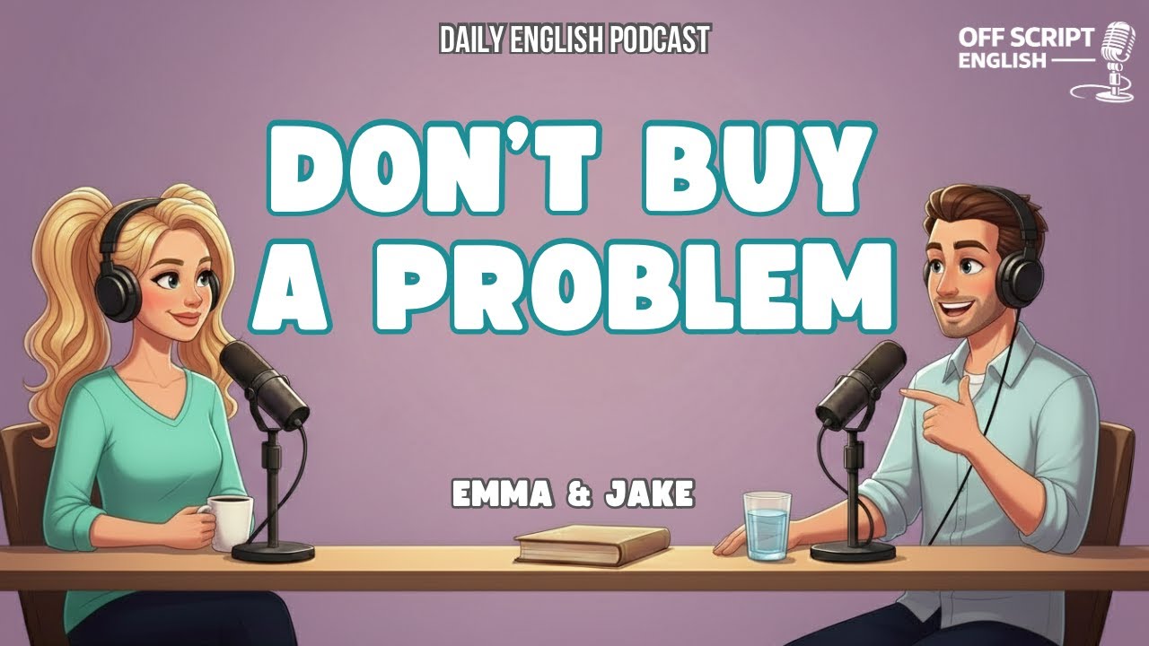 English Podcast for Easy English Conversation | Stop Buying Problems You Don’t Need | Learn English