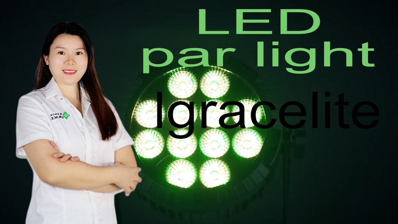 waterproof battery par light  (GL-SB12-6)