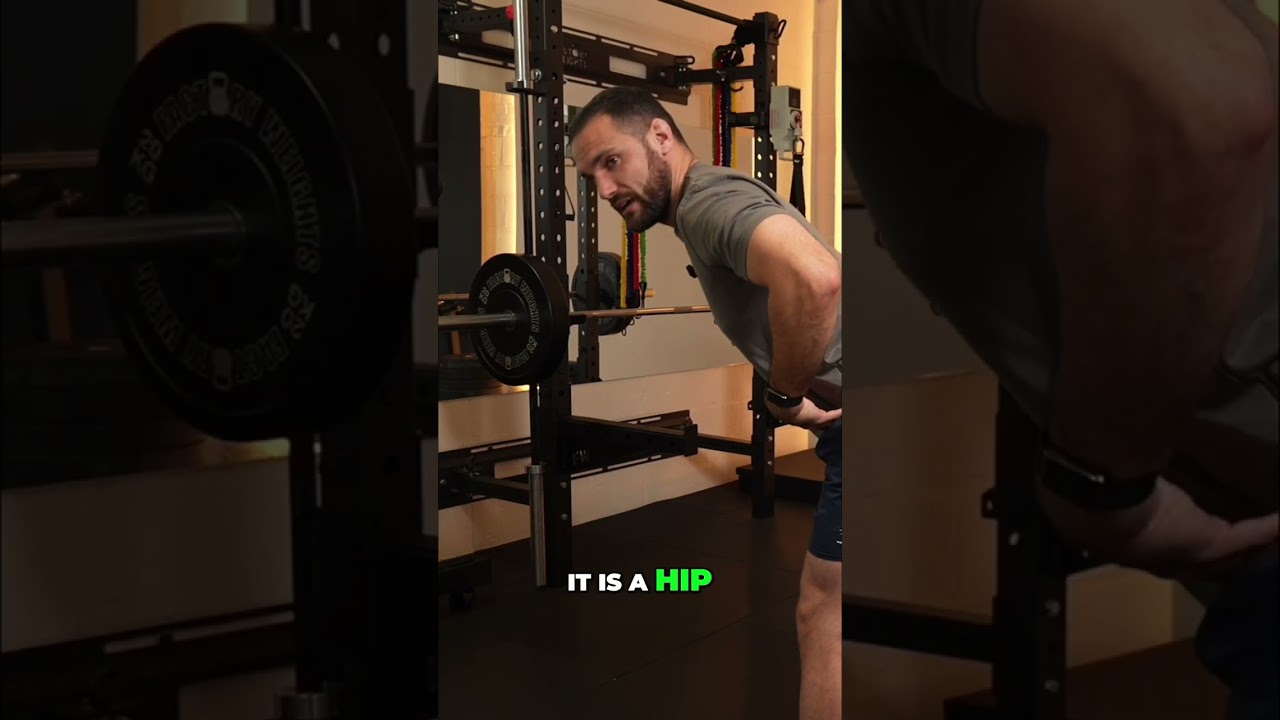 Stop Pelvic Tilts! Master Hip Hinge with Lordosis! #shorts