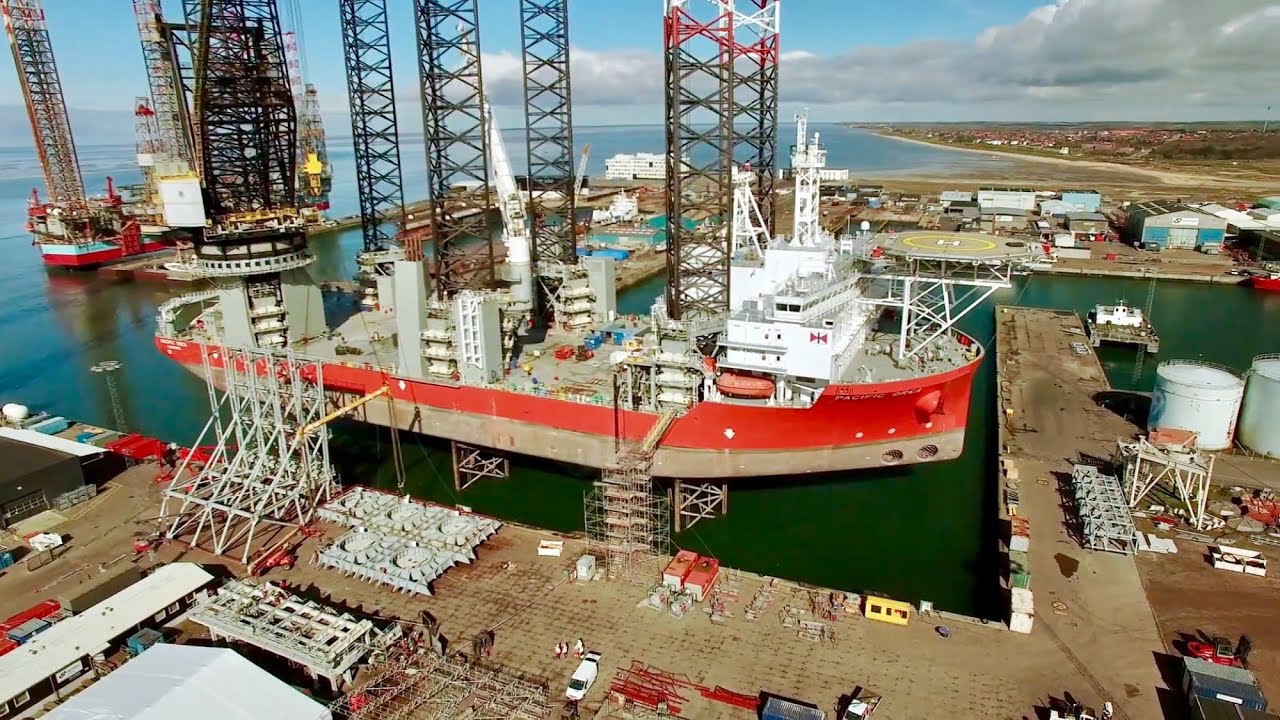 Dänemark Esbjerg und Umgebung Ostern 2017 4K