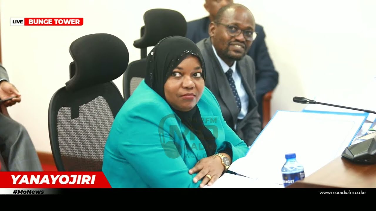 Kwale Governor Fatuma Achani Appears before Senate Committee