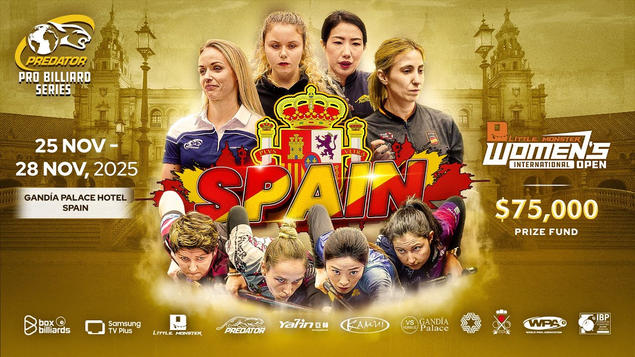 Table 1 - 🇪🇸 LITTLE MONSTER WOMEN&rsquo;S INTERNATIONAL OPEN 2025 - Day 1 - Part 2