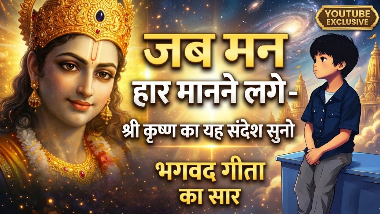 मन को जीतने का रहस्य | श्री कृष्ण का गहरा उपदेश