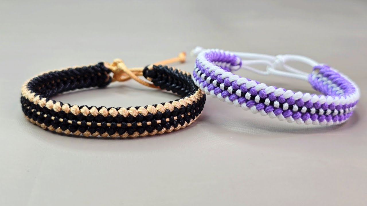 This Bracelet👆is much easier than what you see || Diy bracelet Tutorial || Thread Art