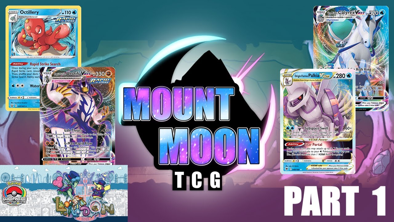 2022 Pokemon TCG World Championships - Urshifu Inteleon VS Palkia Rider - PART 1