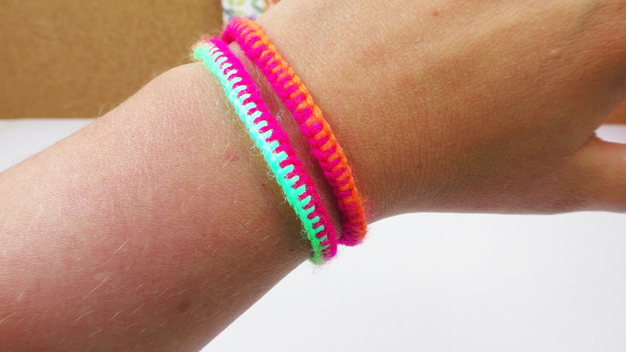 Sommer Armband | Cooles Freundschaftsarmband einfach & schnell selber machen | DIY Idee | UV aktiv