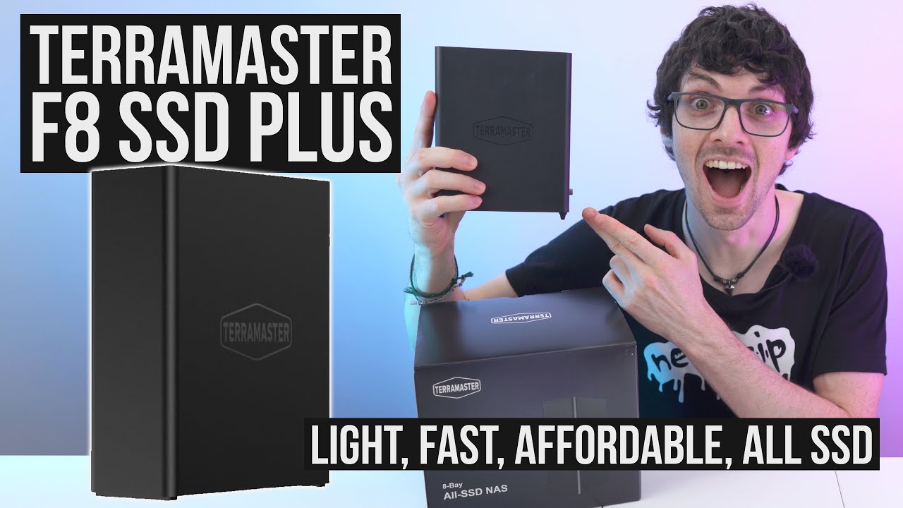 2024's Best Value SSD NAS! - TerraMaster F8 SSD Plus Review & Test (Super Light, Small & Fast)