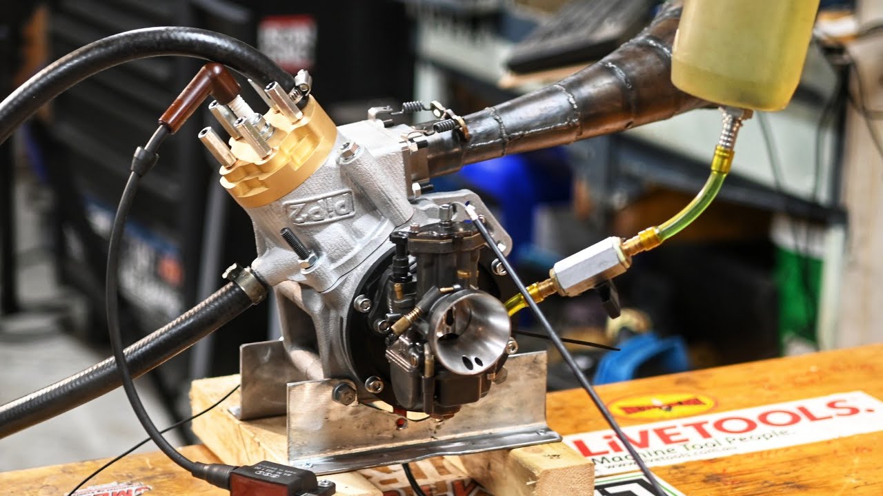 It's alive! PiP2 50cc Two Stroke. Most Powerful this time?