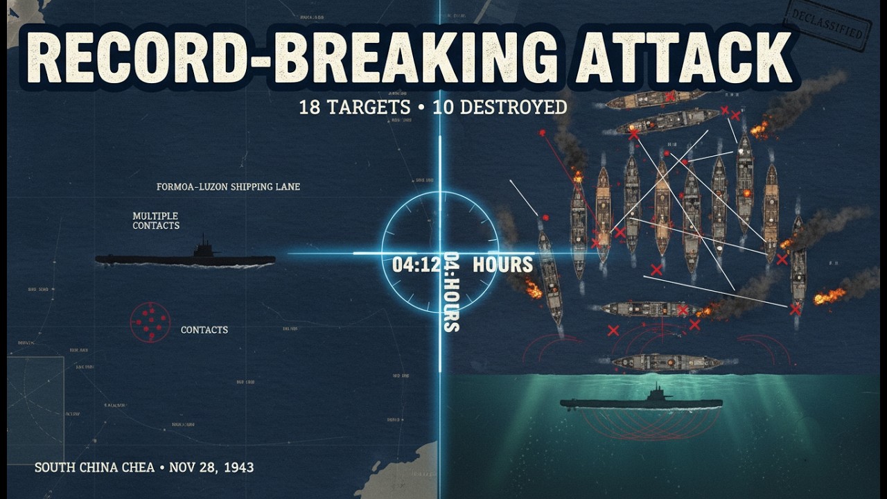 How One Submarine Crew Turned a Routine Patrol Into a Record Breaking Attack
