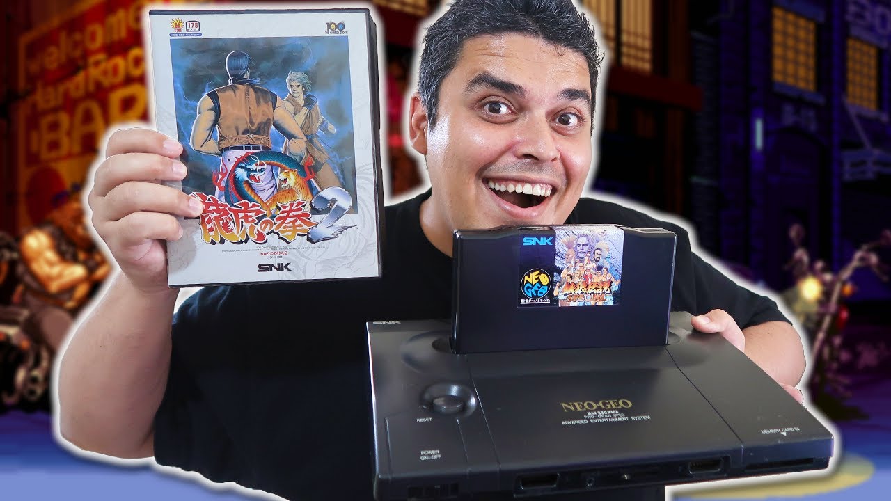 O Monstro dos Retro-Games - Unboxing do Neo Geo AES