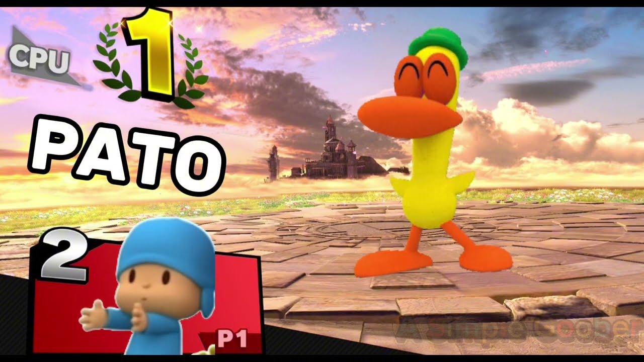 YTP: Pocoyo joins Super Smash Bros