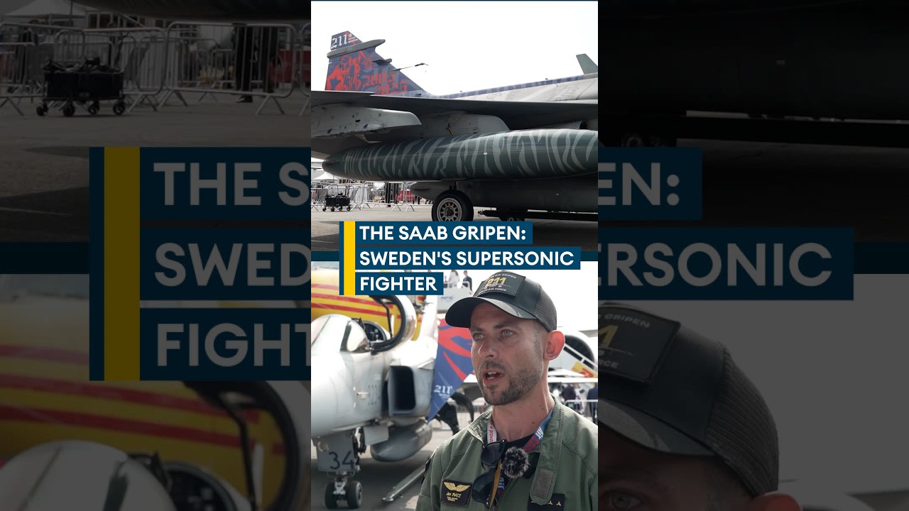 Сверхзвуковой истребитель Швеции: Saab Gripen✈️