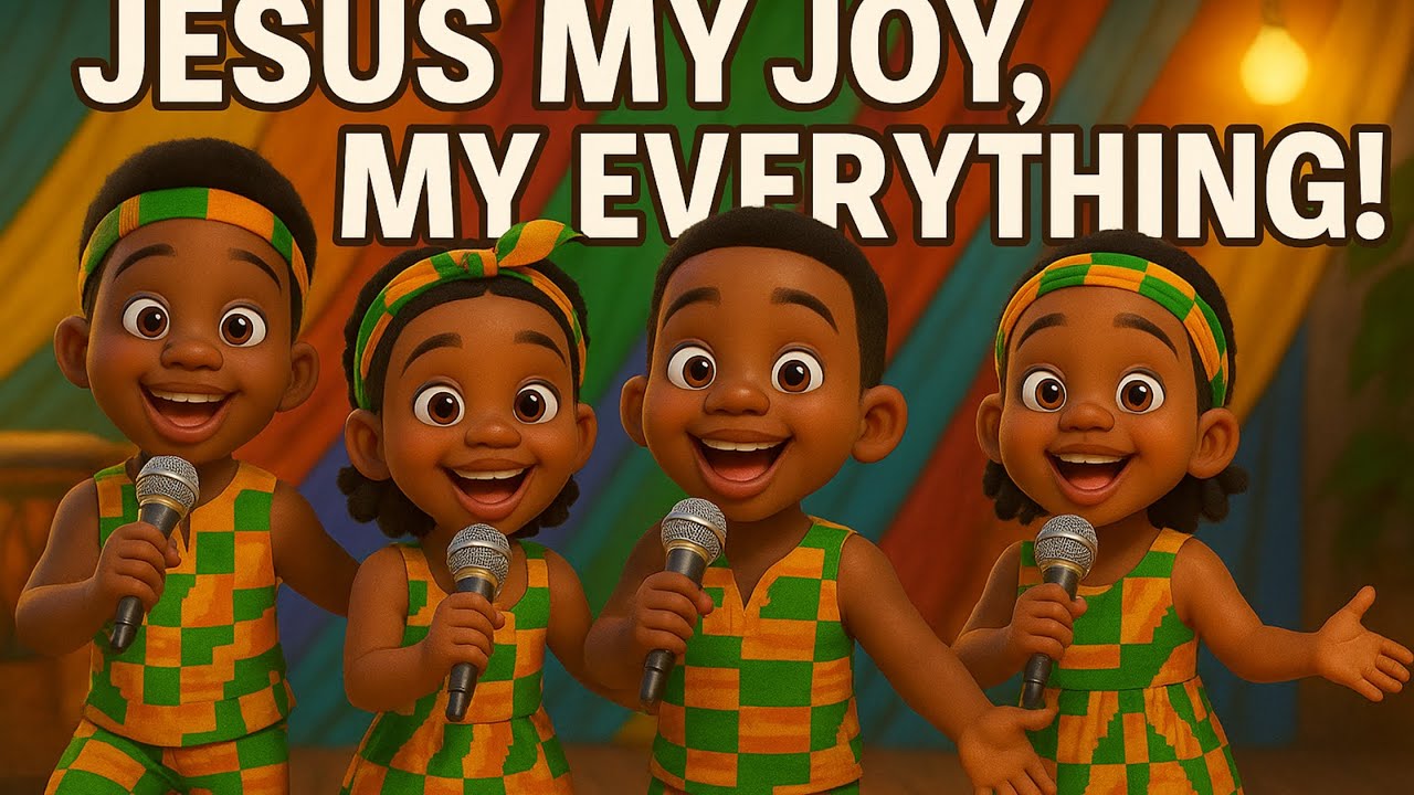Afrobeat Kids Dance & Praise Song   Jesus My Joy, My Everything! Gospel song Kids Fun Praise