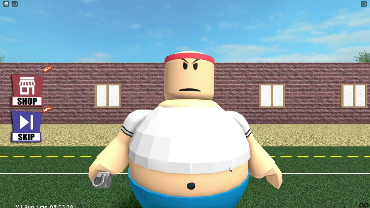 &Eacute;CHAPPER AU GROS PROFESSEUR &Agrave; L'&Eacute;COLE DE ROBLOX ! (Escape School Obby)