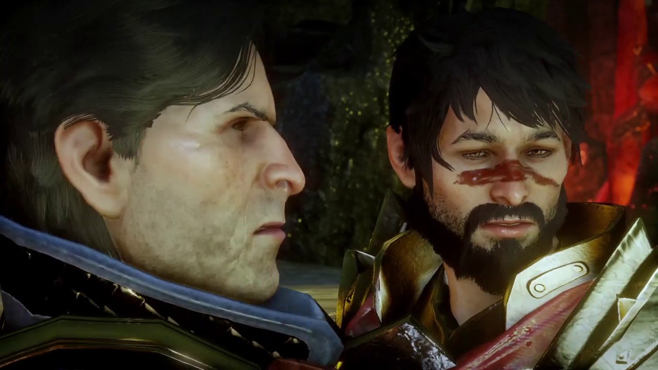 Loghain and Evil Hawke Fight in the Fade - Dragon Age Inquisition