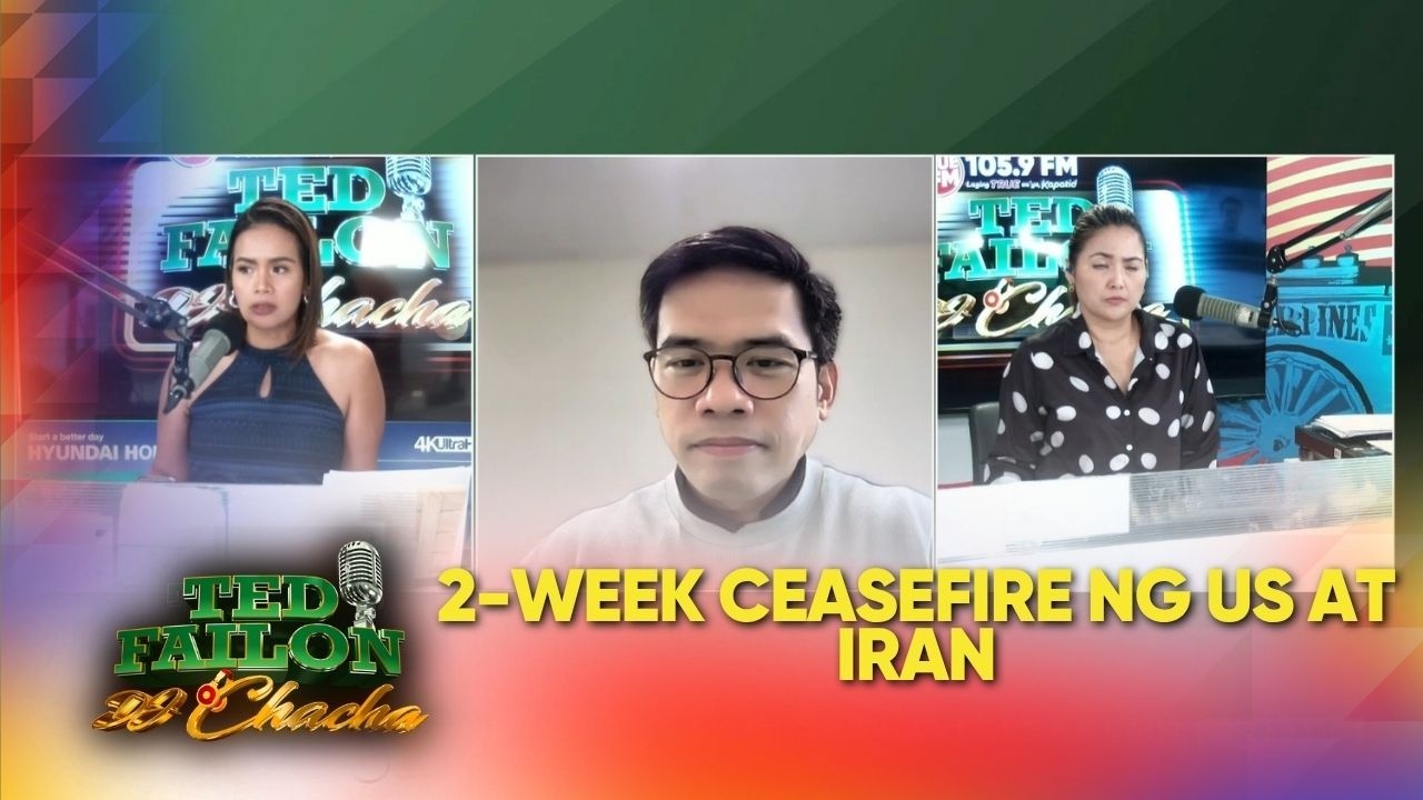 Epekto ng 2-week ceasefire ng US at Iran, hinimay | Ted Failon & DJ Chacha