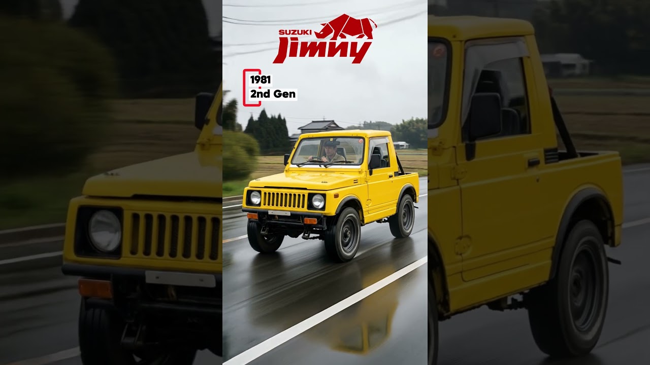 Every Suzuki Jimny Generation (1970&ndash;2026)