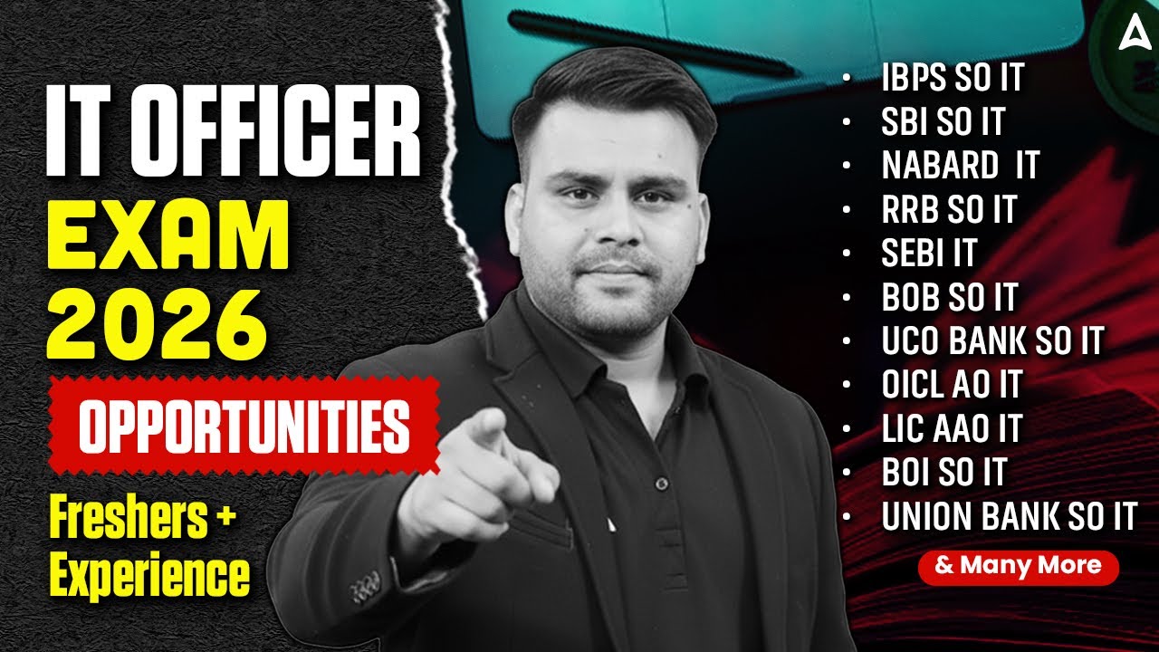 IT Officer 2026 Opportunities | Freshers vs. Experienced Vacancies | Complete Roadmap | By Vivek Sir