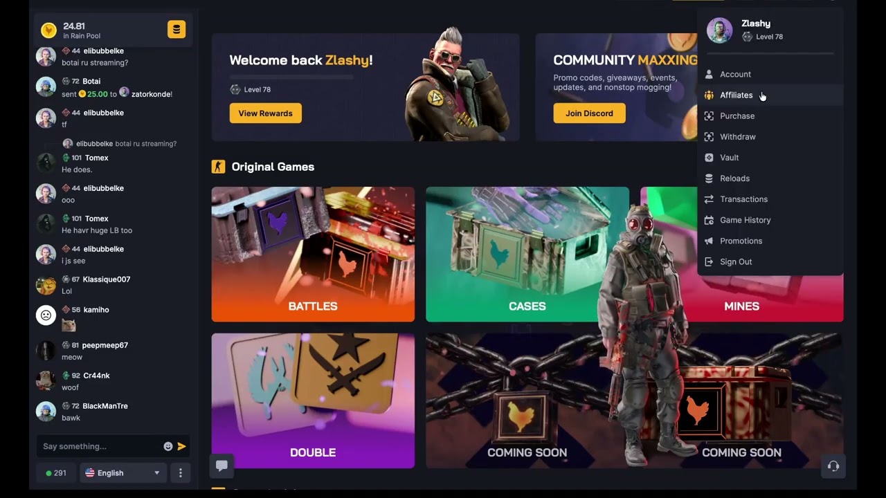 NEW CHICKEN.GG PROMO CODE! Deposit Bonus (chicken gg referral code tutorial)