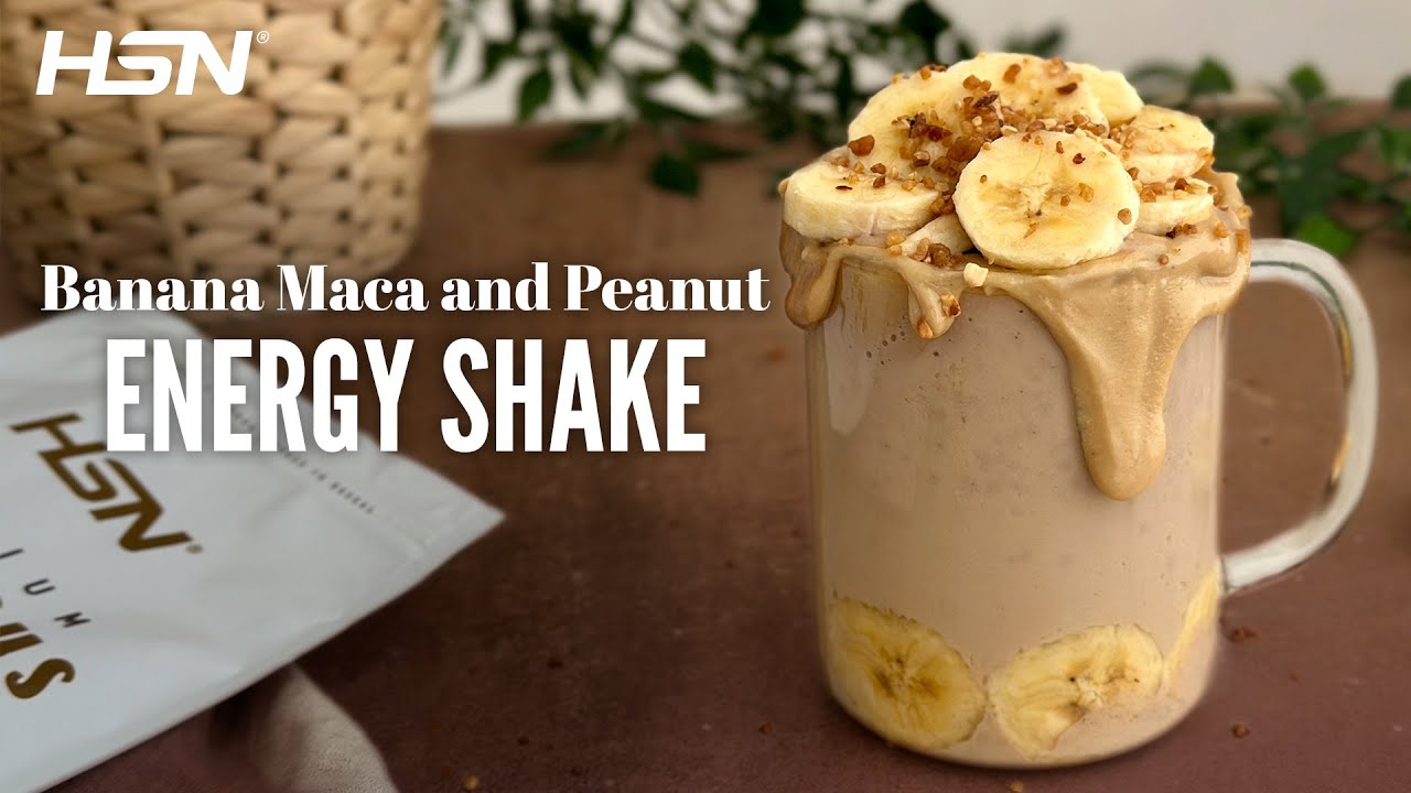 Banana Maca Peanut Energy Shake