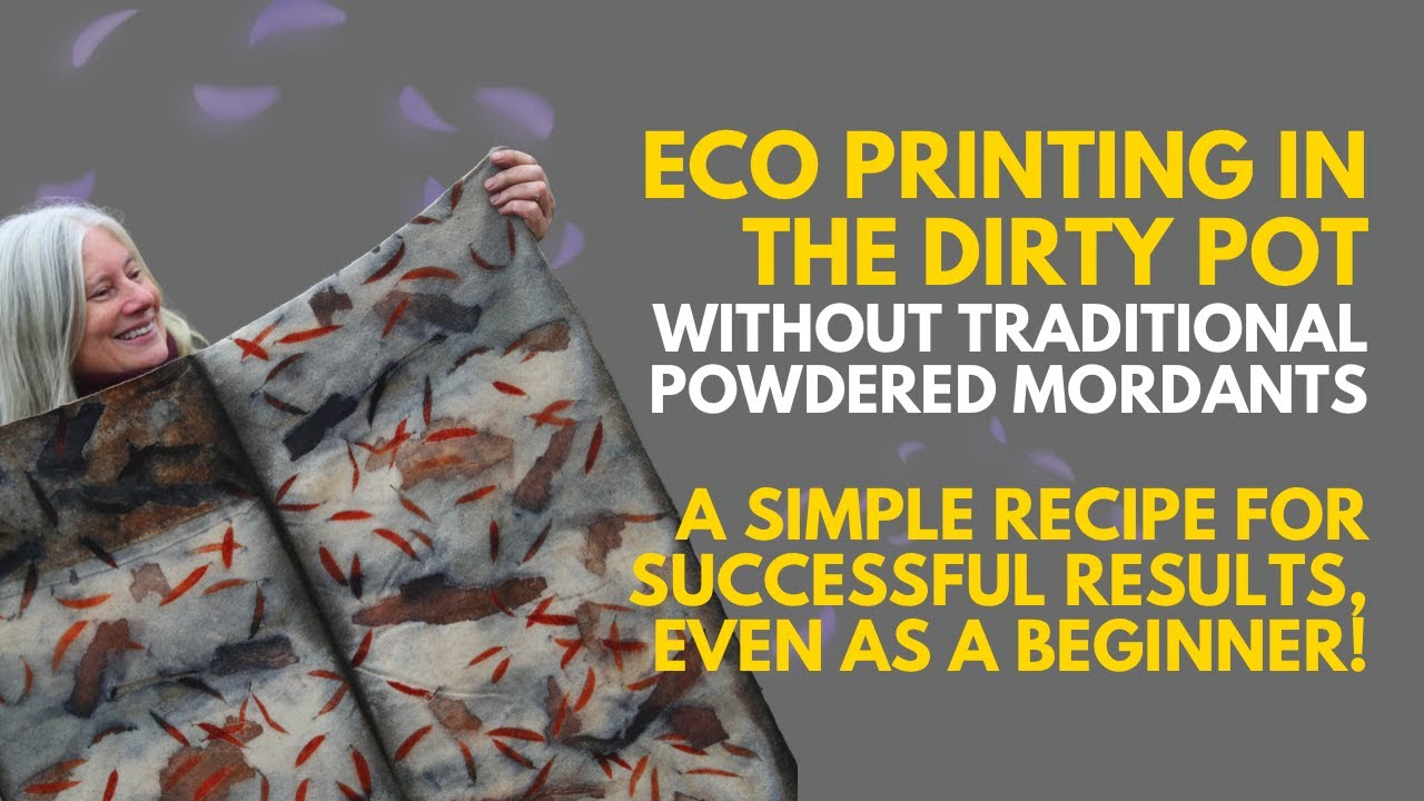 How to Eco Print on Fabric - Step by Step #botanicalprinting #ecoprint #sustainabletextiles