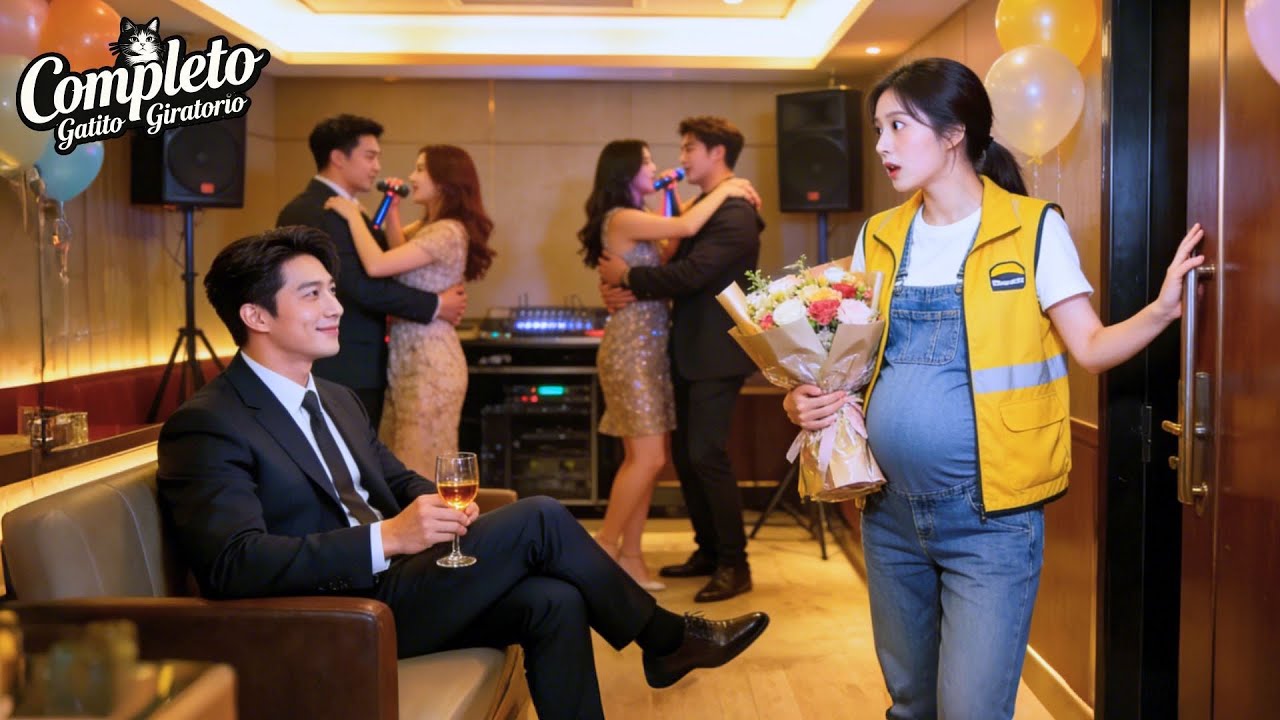 CEO frío ignora a todos en fiesta, pero cae x repartidora embarazada q llegó tarde, dejada x marido.