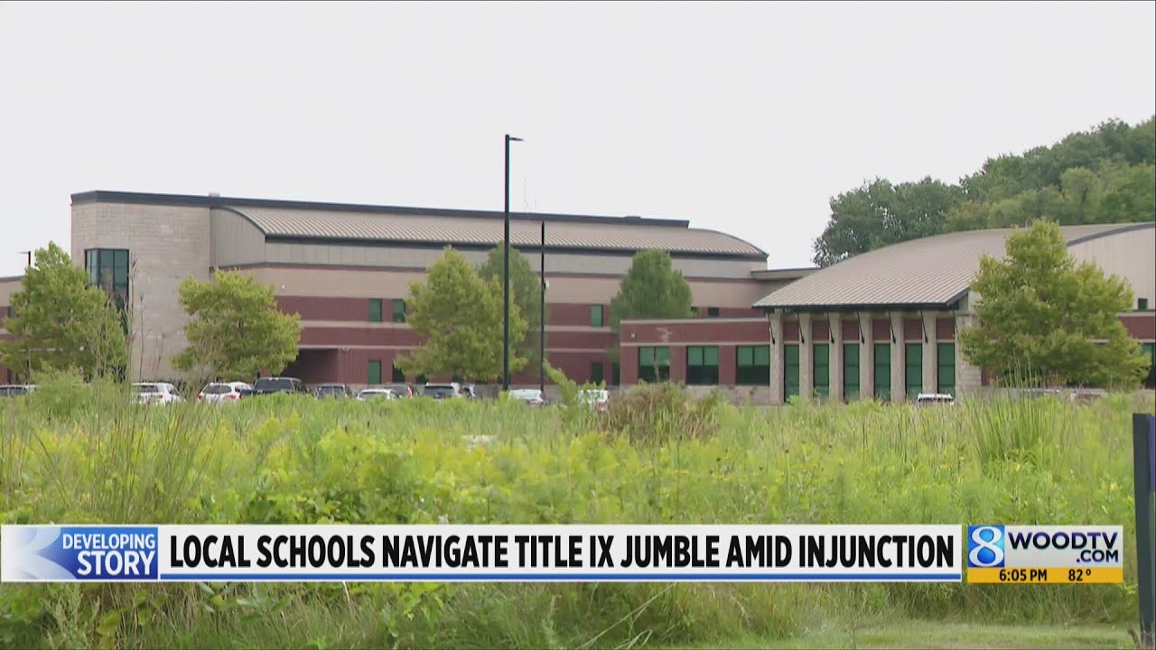 West Michigan schools forced to navigate Title IX jumble amid injunction