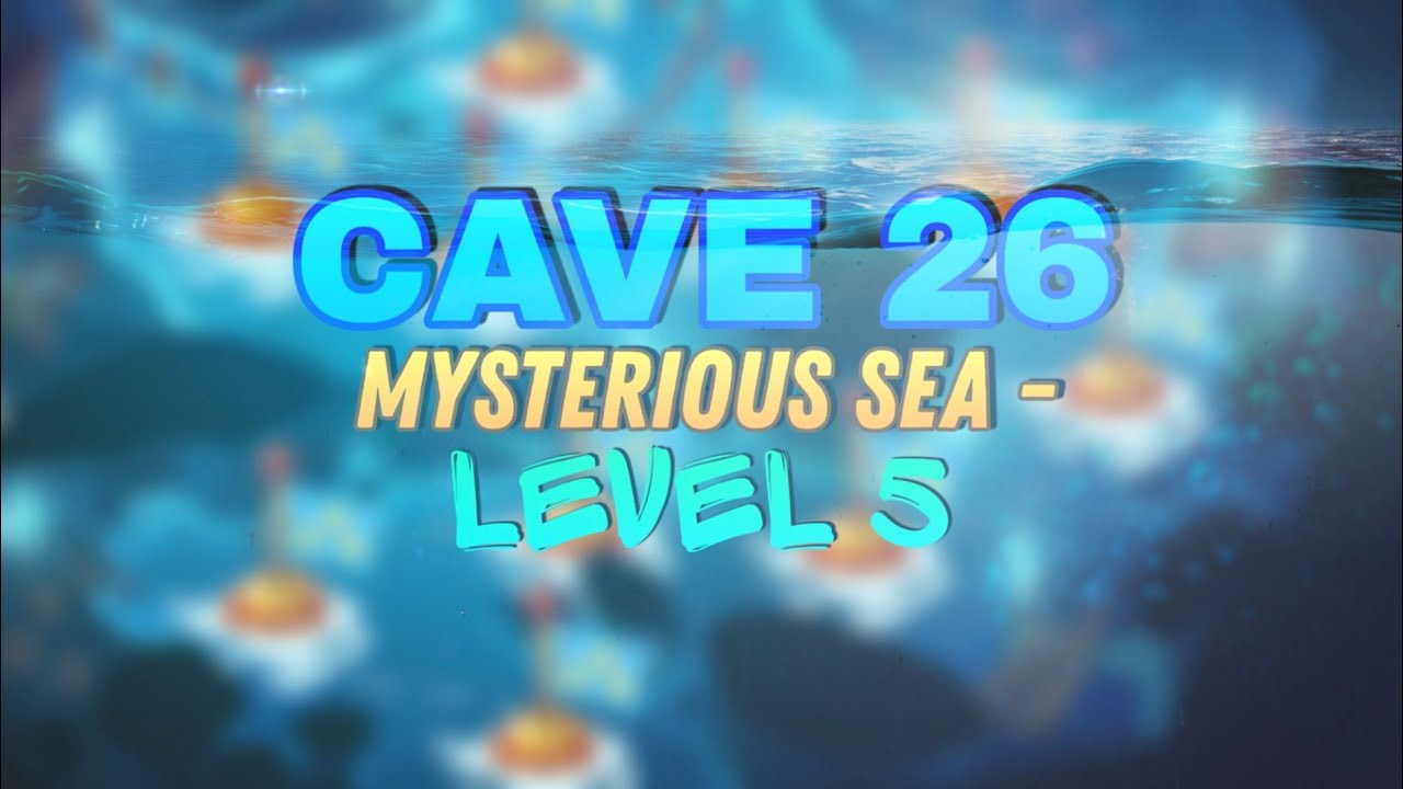 AB Epic. Cave 26. Mysterious sea - Level 5
