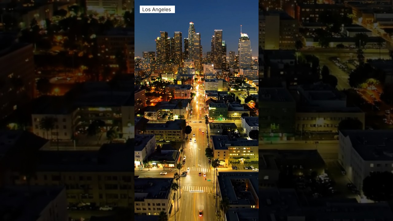 Los Angeles Nights &ndash; City of Dreams in Lights 🌃✨ |Los Angeles City In California
