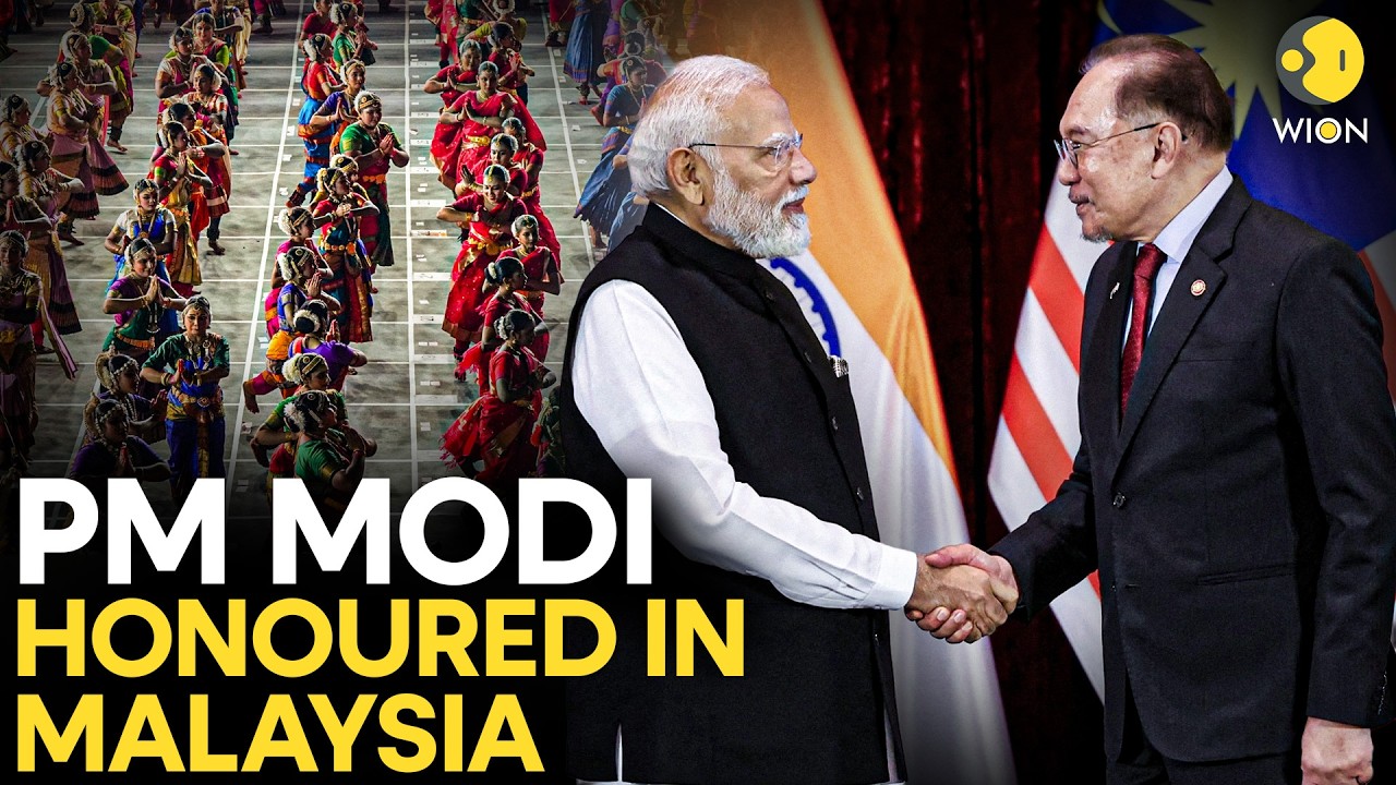 LIVE: PM Modi Receives Ceremonial Welcome in Kuala Lumpur, Malaysia | WION