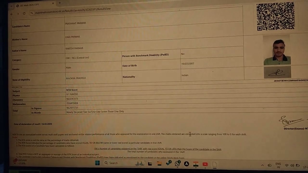 MY UNEXPECTED JEE 2026 RESULT.